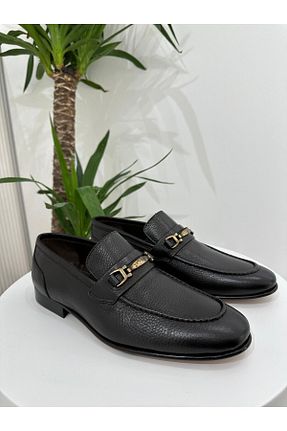 کفش کلاسیک قهوه ای مردانه چرم خالص Klay Shoes - کد 871120993