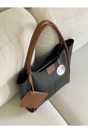کیف دوشی رنگی زنانه چرم مصنوعی BAGLOVİS - کد 871525158