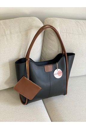 کیف دوشی رنگی زنانه چرم مصنوعی BAGLOVİS - کد 871525158