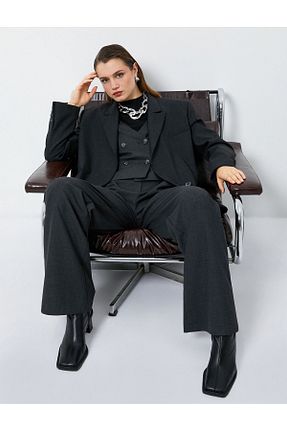 شلوار طوسی زنانه مخلوط پلی استر Koton - کد 774651238