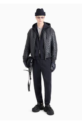 شلوار سرمه ای مردانه پنبه ای Emporio Armani - کد 871578082