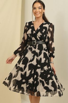لباس مشکی زنانه بافتنی By Saygı - کد 804931074