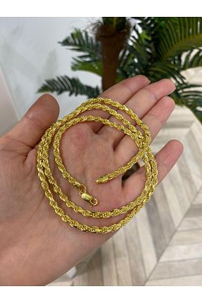 گردنبند نقره طلائی زنانه 925 عیار bestmysilver - کد 871630168