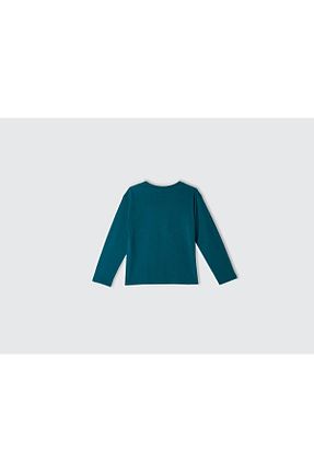 تیشرت قهوه ای بچه گانه رگولار United Colors of Benetton - کد 871626932
