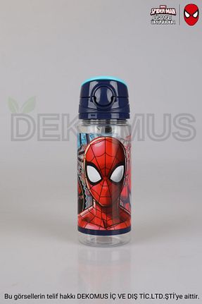 بطری آب و قمقمه قرمز Spiderman - کد 467548940