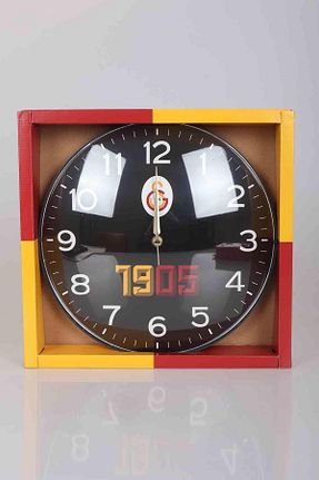 ساعت دیواری مشکی 40 * 40 Galatasaray - کد 776609312
