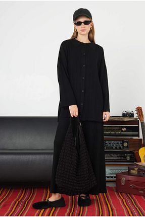 رویه مشکی زنانه Relaxed HEQA - کد 871638498