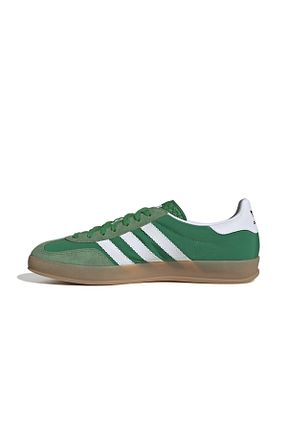 کفش اسنیکر سبز زنانه بند دار adidas - کد 871644423