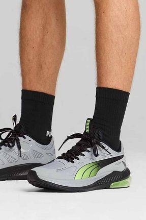 کفش اسنیکر طوسی زنانه بند دار Puma - کد 871643280