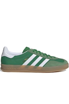 کفش اسنیکر سبز زنانه بند دار adidas - کد 871644423
