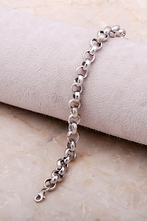 دستبند نقره زنانه 925 عیار Sümer Telkari - کد 62999691