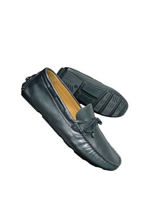 کفش لوفر مشکی مردانه چرم خالص capel hor-se - کد 871662331