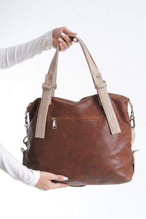 کیف دوشی قهوه ای زنانه چرم مصنوعی Solo Bag - کد 871660497