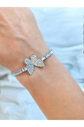 دستبند استیل (فولاد) زنانه استیل (فولاد) Marlenka - کد 871655360
