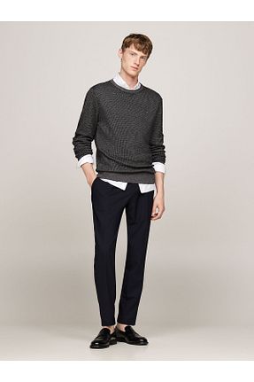 پلیور مشکی مردانه ساده Tommy Hilfiger - کد 871668415