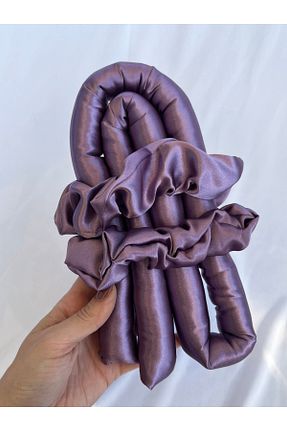 گیره سر بنفش زنانه ساتن Woollyland - کد 781626011