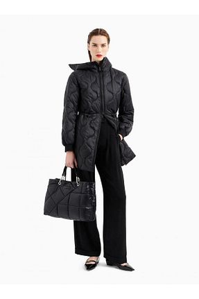 کیف دوشی مشکی زنانه Emporio Armani - کد 871668535