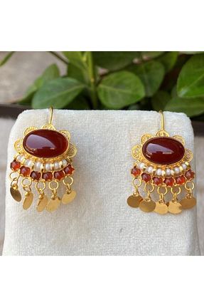 گوشواره طلا زرد زنانه 14 عیار Bayar Gold - کد 62700060