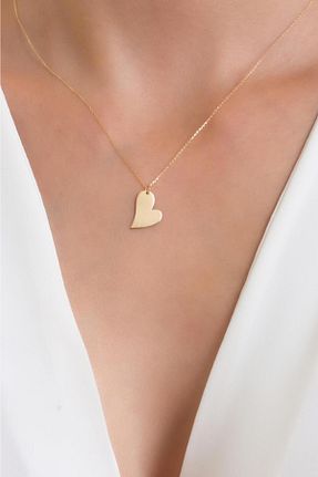 گردنبند طلا زرد زنانه 14 عیار Bayar Gold - کد 177523809