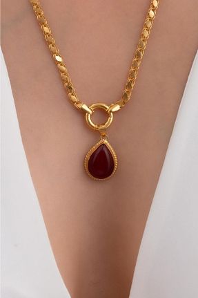 گردنبند طلا زرد زنانه 14 عیار Bayar Gold - کد 109744978