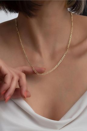 گردنبند طلا زرد زنانه 14 عیار Bayar Gold - کد 171388511