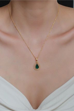 گردنبند طلا زرد زنانه 14 عیار Bayar Gold - کد 195530837