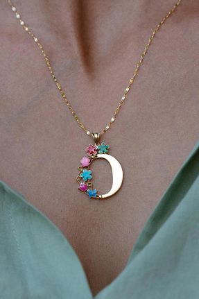 گردنبند طلا زرد زنانه 14 عیار Bayar Gold - کد 119354723