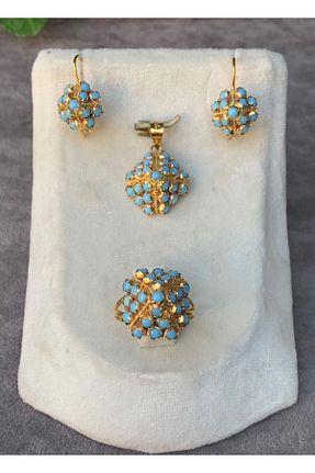ست طلا زرد زنانه 14 عیار Bayar Gold - کد 230506558