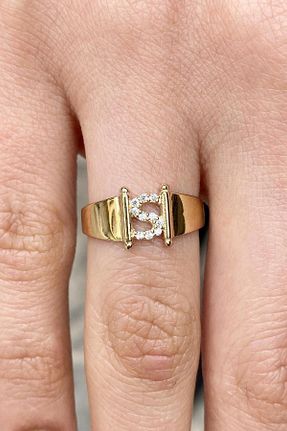 انگشتر طلا زرد زنانه 14 عیار Bayar Gold - کد 135990894
