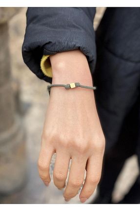 دستبند طلا زرد زنانه 14 عیار Bayar Gold - کد 70654878