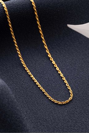 گردنبند طلا زرد زنانه 14 عیار Bayar Gold - کد 839623025