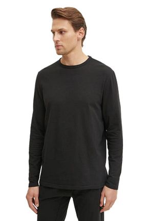 ست لباس راحتی مشکی مردانه چاپی Calvin Klein - کد 871776154