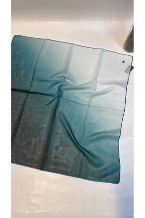 روسری فیروزه ای 90 x 90 Onur - کد 871686866