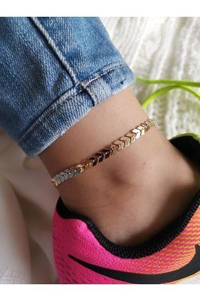 گردنبند استیل ( فولاد ) طلائی استیل (فولاد) NKIE JEWELS - کد 895671762