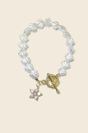 دستبند استیل (فولاد) طلائی استیل (فولاد) Vona Atelier - کد 871699387