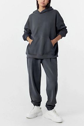 ست کرمکن اسپرت طوسی زنانه پنبه پلی استر ruNadeS - کد 871694701
