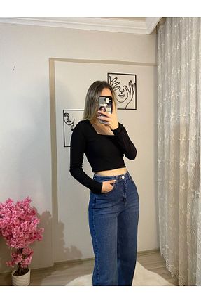 لباس آبی زنانه جین MODA - کد 872065229