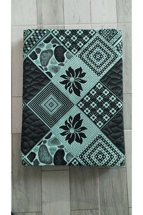 کاور فرش سبز پنبه پلی استر Gereli Home - کد 772273230