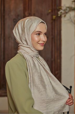 شال طوسی زنانه پلی استر Şalland - کد 828049444
