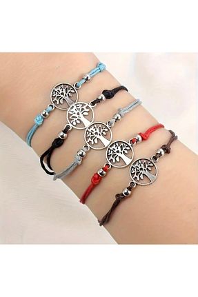دستبند نقره مشکی زنانه 9 عیار Stanley - کد 871783546