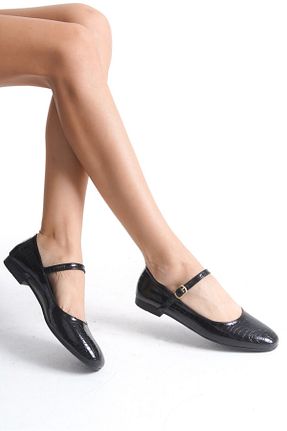 بابت مشکی زنانه پارچه ای Ayakkabı Podyumum - کد 871779832