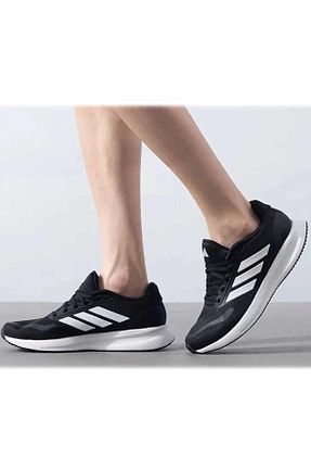 کفش اسنیکر مشکی زنانه بند دار adidas - کد 871869358