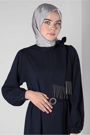 شال طوسی زنانه پلی استر Alvina - کد 791731154