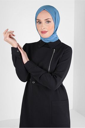 شال سرمه ای زنانه پلی استر Alvina - کد 791734287