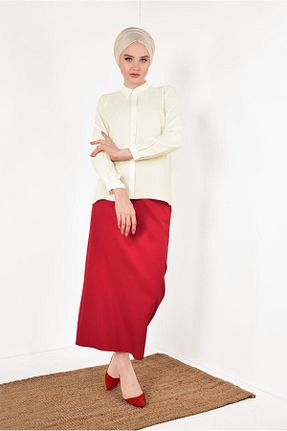 بلوز حجاب نباتی زنانه Straight TRENDTESETTÜR - کد 58713409