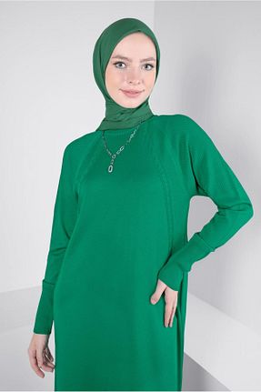 روسری سبز پلی استر Alvina - کد 792005018