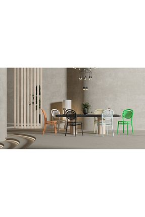 صندلی باغچه نارنجی Daim Plastik - کد 871897292