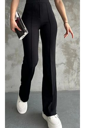 شلوار مشکی زنانه پنبه پلی استر Sara Wears - کد 871881759