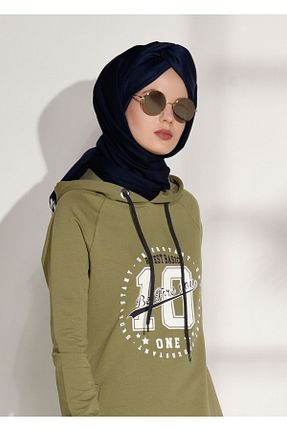 ست گرمکن حجاب سبز زنانه رگولار TRENDTESETTÜR - کد 86182099