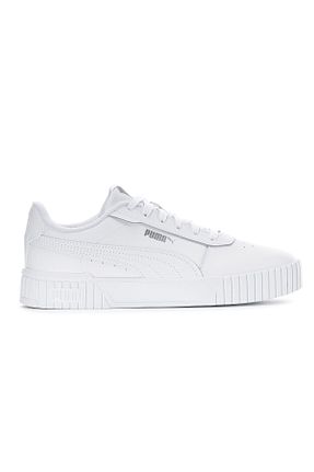 کفش اسنیکر سفید زنانه بند دار Puma - کد 313155695